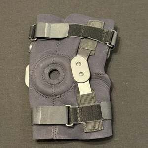Ace Hinged Knee Brace Adjustable Size Black Support